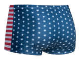 JUSTIN+SIMON Men's Underwear XSJ08 Classic Boxer Color USA Flag