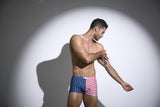 JUSTIN+SIMON Men's Underwear XSJ08 Classic Boxer Color USA Flag