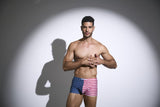 JUSTIN+SIMON Men's Underwear XSJ08 Classic Boxer Color USA Flag