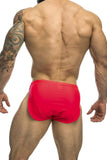 JUSTIN+SIMON XSJ09 Running Shorts Color Coral