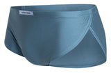 JUSTIN+SIMON Men's Underwear XSJ09 Running Shorts Color Metal Green