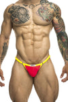 JUSTIN+SIMON XSJ12 Bikini One Color Coral