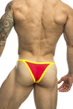 JUSTIN+SIMON XSJ12 Bikini One Color Coral