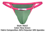 JUSTIN+SIMON XSJ12 Bikini Color New Green