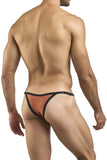 JUSTIN+SIMON Men's Underwear XSJ12 Bikini Color Ochre