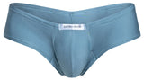 JUSTIN+SIMON Men's Underwear XSJ13 Cheeky Bulge Boxer Color Metal Green