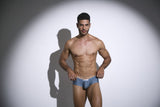 JUSTIN+SIMON XSJ13 Cheeky Bulge Boxer Color Metal Green
