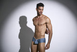 JUSTIN+SIMON XSJ13 Cheeky Bulge Boxer Color Metal Green