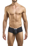 JUSTIN+SIMON Men's Underwear XSJ13 Cheeky Bulge Boxer Color Peach Black