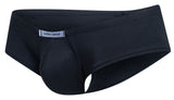 JUSTIN+SIMON Men's Underwear XSJ13 Cheeky Bulge Boxer Color Peach Black