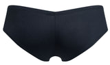 JUSTIN+SIMON Men's Underwear XSJ13 Cheeky Bulge Boxer Color Peach Black