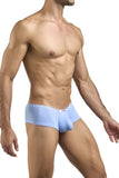 JUSTIN+SIMON Men's Underwear XSJ13 Cheeky Bulge Boxer Color Peach Blue