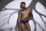 JUSTIN+SIMON XSJ13 Cheeky Bulge Boxer Color Peach Navy