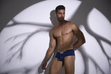 JUSTIN+SIMON XSJ13 Cheeky Bulge Boxer Color Peach Navy