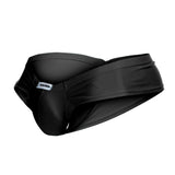 JUSTIN+SIMON Men's Underwear XSJ22 Cheek Briefs Color Black