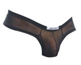 JUSTIN+SIMON Men's Underwear XSJ22 Cheek Briefs Color Black