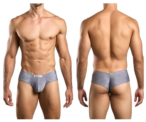 JUSTIN+SIMON XSJ22 Cheek Briefs Color Lurex Gray