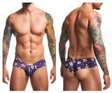 JUSTIN+SIMON Men's Underwear XSJ22 Cheek Briefs Color Mexico