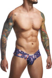 JUSTIN+SIMON Men's Underwear XSJ22 Cheek Briefs Color Mexico