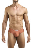 JUSTIN+SIMON Men's Underwear XSJ22 Cheek Briefs Color Ochre