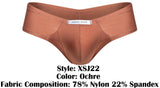 JUSTIN+SIMON XSJ22 Cheek Briefs Color Ochre