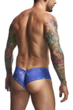 JUSTIN+SIMON Men's Underwear XSJ22 Cheek Briefs Color Party