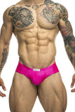 JUSTIN+SIMON Men's Underwear XSJ22 Cheek Briefs Color Pink