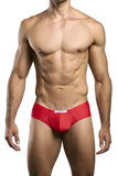 JUSTIN+SIMON Men's Underwear XSJ22 Cheek Briefs Color Red