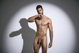 JUSTIN+SIMON XSJBU02 Bulge Thongs Color Ochre