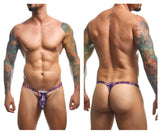 JUSTIN+SIMON Men's Underwear XSJBU02 Bulge Thongs Color Pride