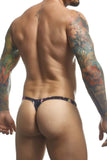 JUSTIN+SIMON Men's Underwear XSJBU02 Bulge Thongs Color Psycodelic
