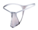 JUSTIN+SIMON XSJBU02 Bulge Thongs Color White Mesh