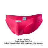 Joe Snyder JS01-Pol Polyester Bikini Classic Color Neon Pink-Poly
