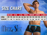 Magic Silk Men's Underwear 2706 Silk G-String Color Cobalt