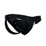 MaleBasics Men's Underwear DMBL01 DNGEON Cockring Jockstrap Color Black