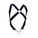MaleBasics Men's Underwear DMBL05 DNGEON Crossback Harness Color Black
