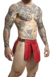 MaleBasics Men's Lingerie DMBL10 DNGEON Roman Skirt Color Red