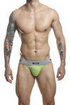 MaleBasics MBL107 MOB Classic Fetish Jock 3 Inches Jockstrap Color Green