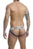 MaleBasics Men's Underwear MBL107 MOB Classic Fetish Jock 3 Inches Jockstrap Color Royal