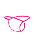 MaleBasics Men's Underwear MBL24 Tear Drop Thongs Color Hot Pink