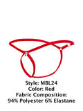 MaleBasics MBL24 Tear Drop Thongs Color Red