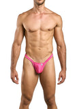 MaleBasics Men's Underwear MBL52 Y Buns Thongs Color Hot Pink