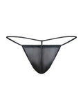 MaleBasics Men's Underwear MBL59 Mesh G-String Color Black Mesh
