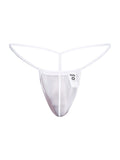 MaleBasics Men's Underwear MBL59 Mesh G-String Color White Mesh