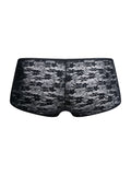 MaleBasics MBL83 Loop Cheeky Trunks Color Black Lace