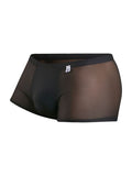 MaleBasics Men's Underwear MBL84 Classic Pouch Trunks Color Black Mesh