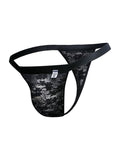 MaleBasics Men's Underwear MBL85 Y Sexy Thongs Color Black Lace