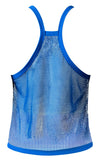Male Power 110-11C Fishnet 2 Tank Top Color Royal