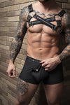 Male Power 120-298 Oh Snap Snap Off Short Color Black