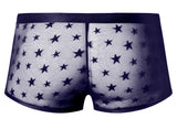 Male Power Men's Underwear 122-291 Love Star Short with Ring Color Purple